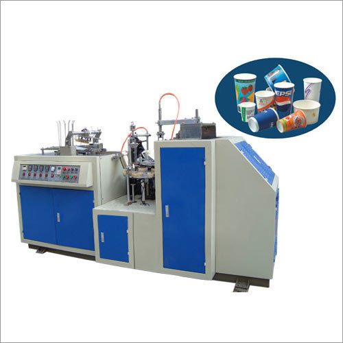 Paper Cup Making Machine - Stainless Steel, 5000x2000x2000mm | 100,000 Cups/Hour, Auto Operation, Durable Build, High Speed, Low Noise