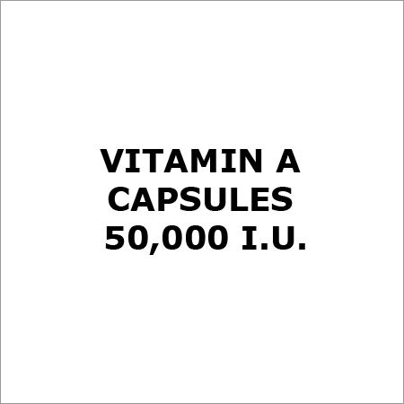 Vitamin A Capsules 50,000 I.U.