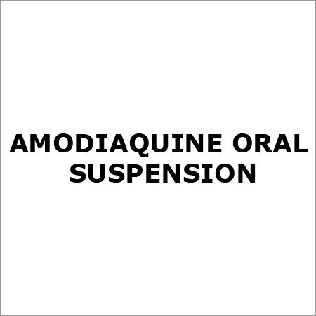 Amodiaquine Oral Suspension
