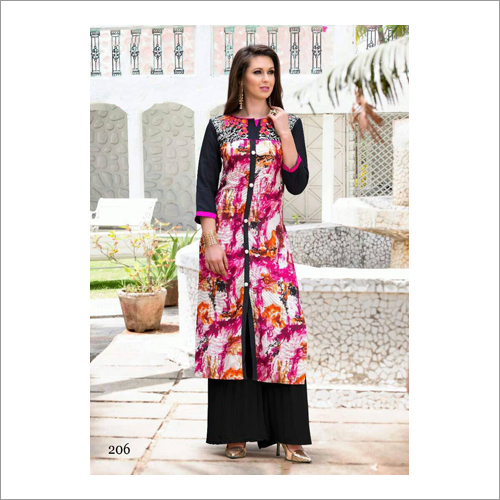 Ladies Slit Cut Designer Kurtis