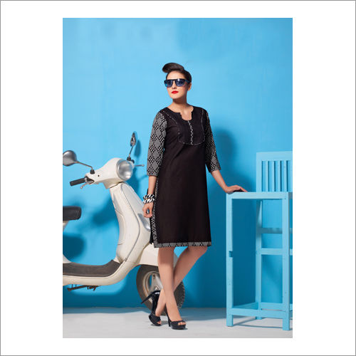 Ladies Jacquard Kurti