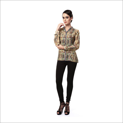 Ladies Designer Print Shirts