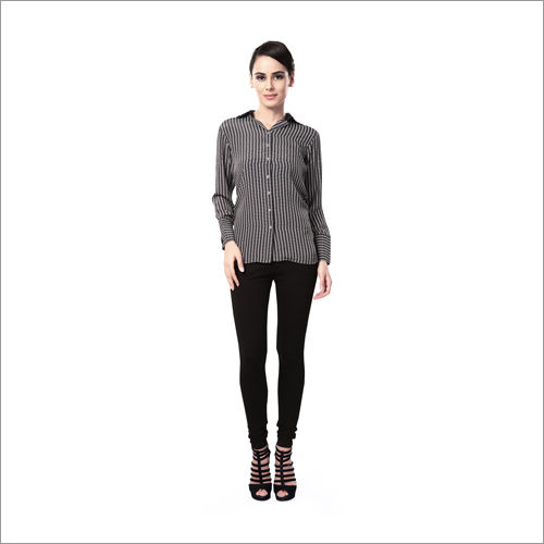 Ladies Striped Designer Shirts