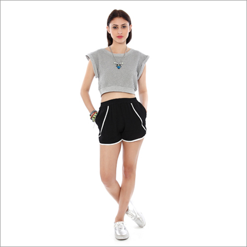 Ladies Crop Western Top