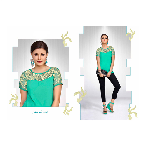 Ladies Lace Western Top