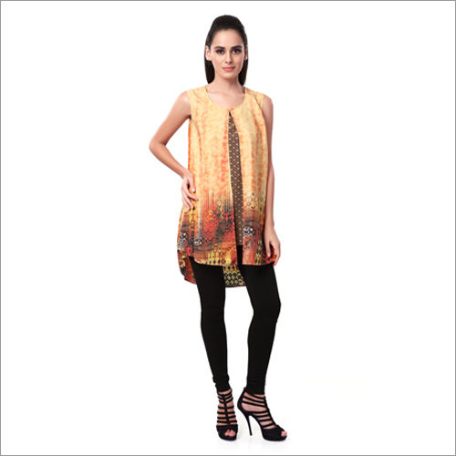 Ladies Printed Western Kurtis