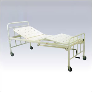 Manual Back Rest Hospital Bed