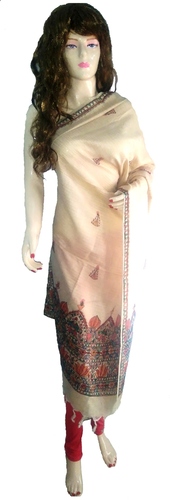 Madhubani Painting Stole
