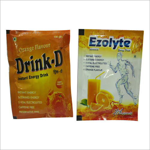 Drink -D Instant Energy Drink - 100gm Powder, Orange | Caffeine Free, Energy Boost, Refreshing, Vitamin Rich, Lemon & Orange Flavor