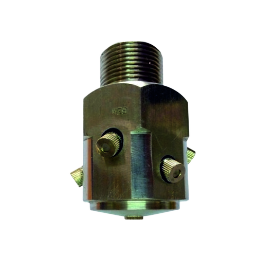 Fire Mist Spray Nozzle - Brass Material, 400-500 Grams Weight, Golden Color | 1 Year Warranty, 0-4 mm Orifice Diameter Options, Suitable for Fire Applications