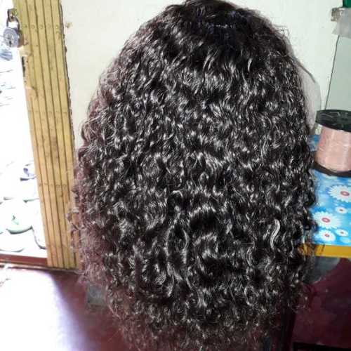 Curly hair wig extension