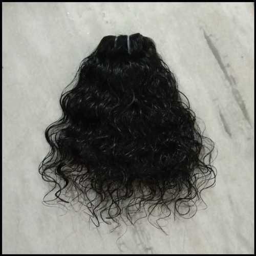 Black Curly Human Hair