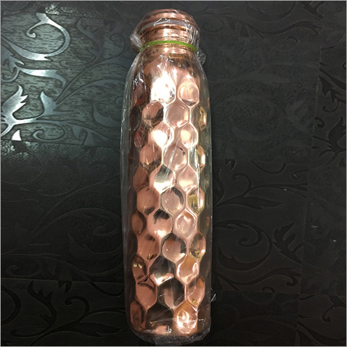 Copper Diamond Shape Water Bottles