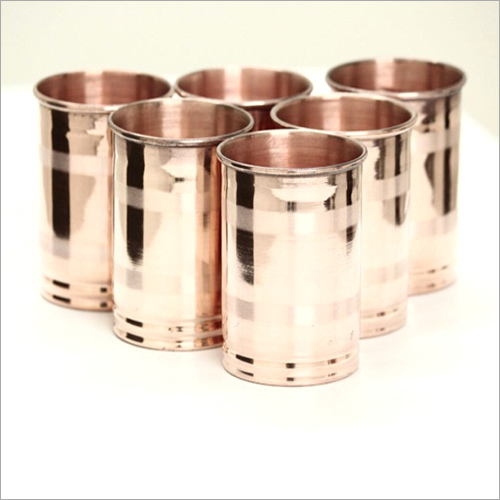 Copper Silver Touch Glass