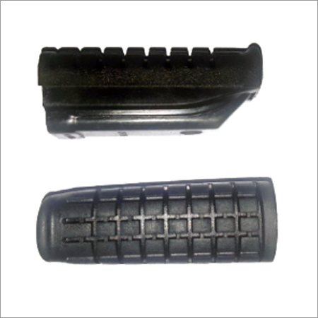 Black Rubber Foot Rest