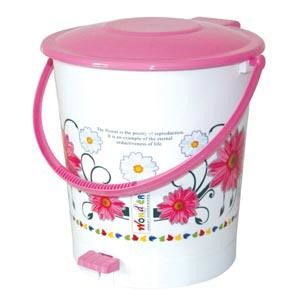 Mix Plastic Pedal Dustbin 505