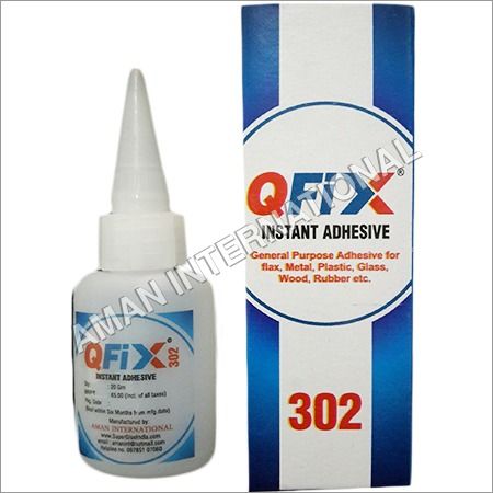 Qfix Cyanoacrylate Adhesive Application: Plastic