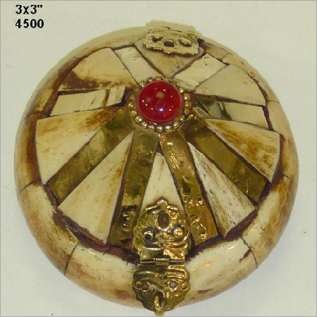 Round Shaped Bone Box