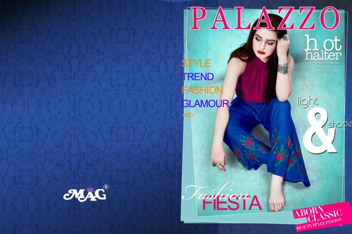 COTTON WORK SUITS MAG PALAZZO VOL-1