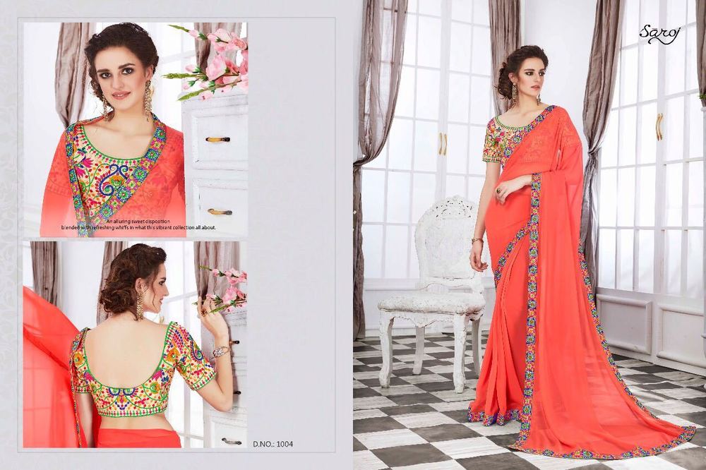 SAROJ RUPAL VOL 2 SAREE 1004