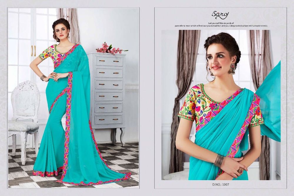 SAROJ RUPAL VOL 2 SAREE 1007