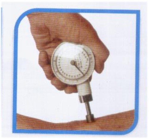 Metal & Plastic Baseline Dolorimeter / Algorimeter 2 Lbs