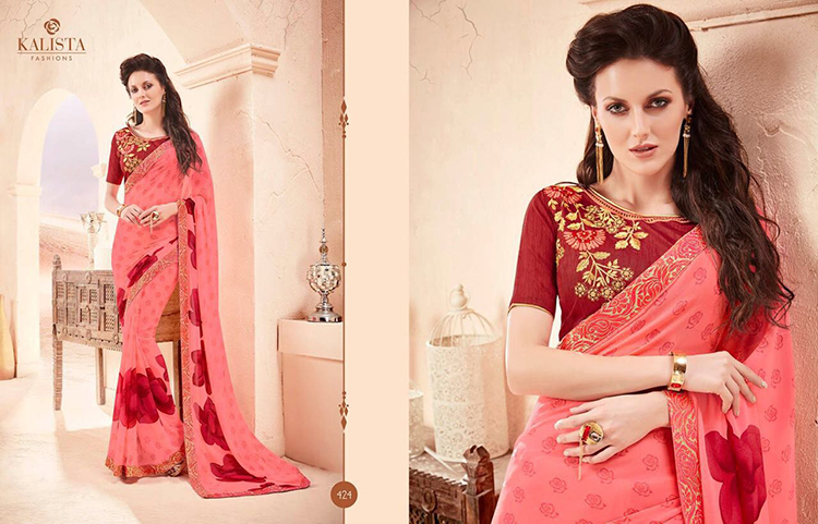 Kalista Rose Vol 2 Saree 421