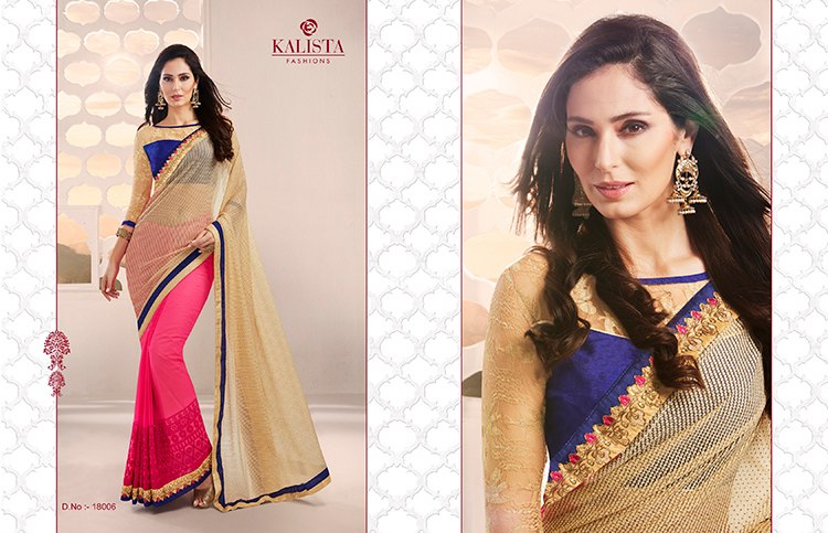 KALISTA QUEEN GEORGETTE SAREE