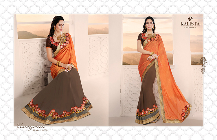 KALISTA QUEEN VOL 2 SAREE 18008