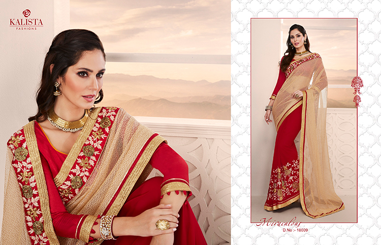 KALISTA QUEEN VOL 2 SAREE 18009
