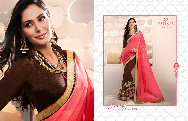 KALISTA QUEEN VOL 2 SAREE 18012