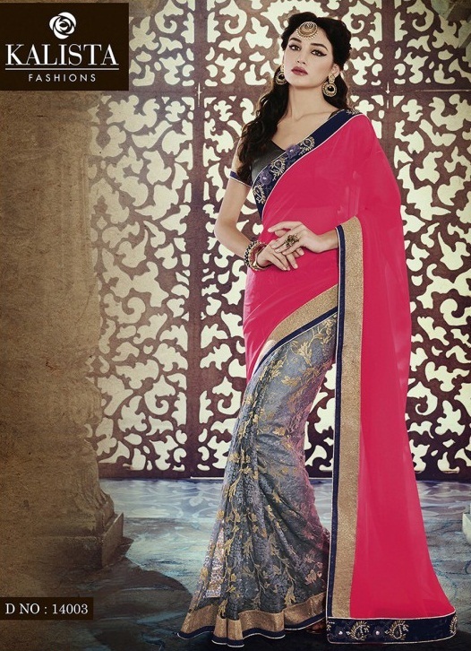 Georgette Kalista Queen Vol 1 Saree 14003