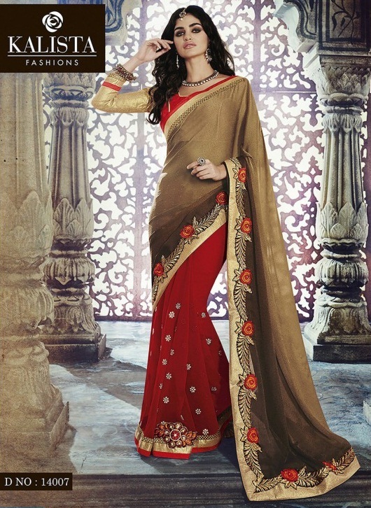 KALISTA QUEEN VOL 1 SAREE 14007