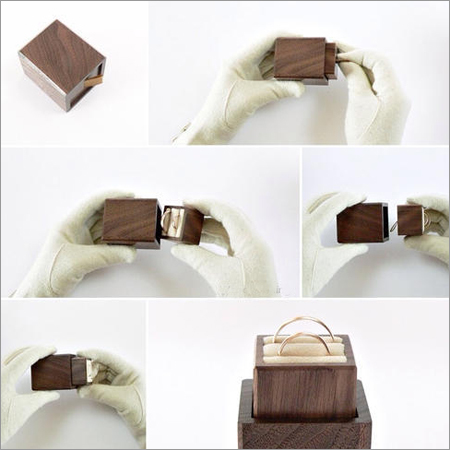 Couple Ring Band Box