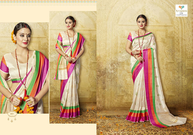 TRIVENI SILK MANIA SAREE 3801