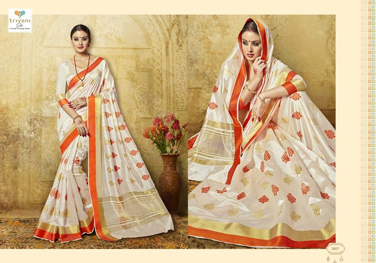 TRIVENI SILK MANIA CASUAL WEAR SAREE