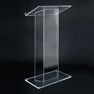 Acrylic Transparent Podium Stand