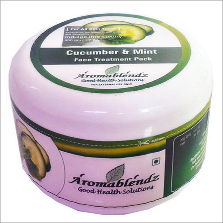 Aromablendz Cucumber and Mint Face Treatment Pack