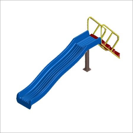 Mini Slide - Roto Plastic Material | Single Child Capacity, Safe Play Design