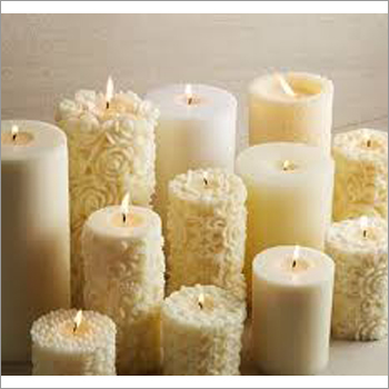 White Wax Candle