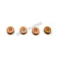 Natural Color Wooden Button