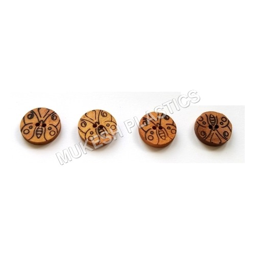 Vintage Wooden Buttons