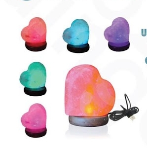 Heart Usb Salt Lamp