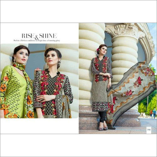 Latest Cotton Dress Materials / Jetpur