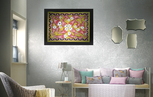 Madhubani Fish Painting