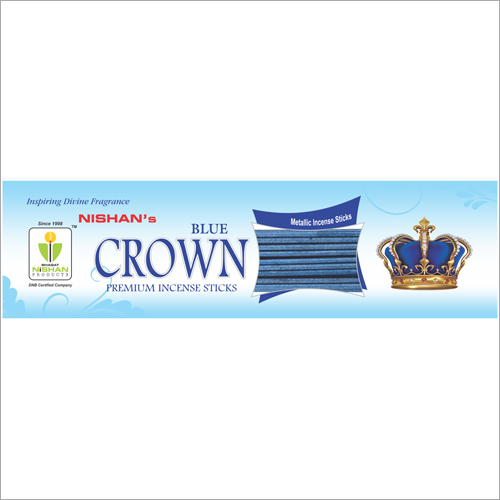 Blue Crown Premium Incense Sticks Pouch Pack