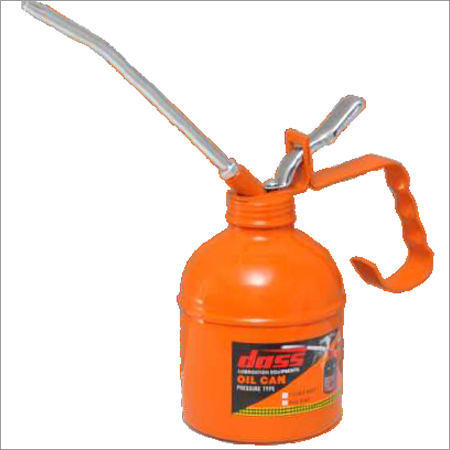 Handle Oiler Can Professional - Steel, 150x100x200mm, Orange, 500ml | Easy Oil Application, Convenient Handle, Precise Dispensing