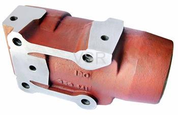 RAM Cylinder 3" x 76mm - Cast Iron, 25mm Rod Diameter, 100mm Stroke, Flange Mount, Durable, Reliable, Easy Installation