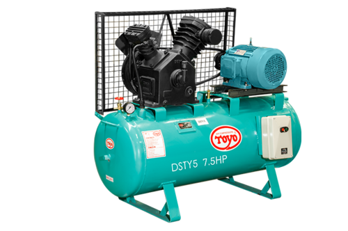 5Hp 200 Litre Double Piston Reciprocating Air Compressor