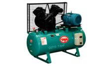 5hp 200 Litre Double Piston Reciprocating Air Compressor - Air Tank Capacity: 150     500 Liter (l)